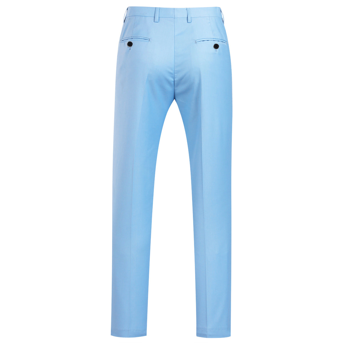 YFFUSHI Slim Fit 2 Piece Suit for Men One Button Casual/Formal Tuxedo Light Blue