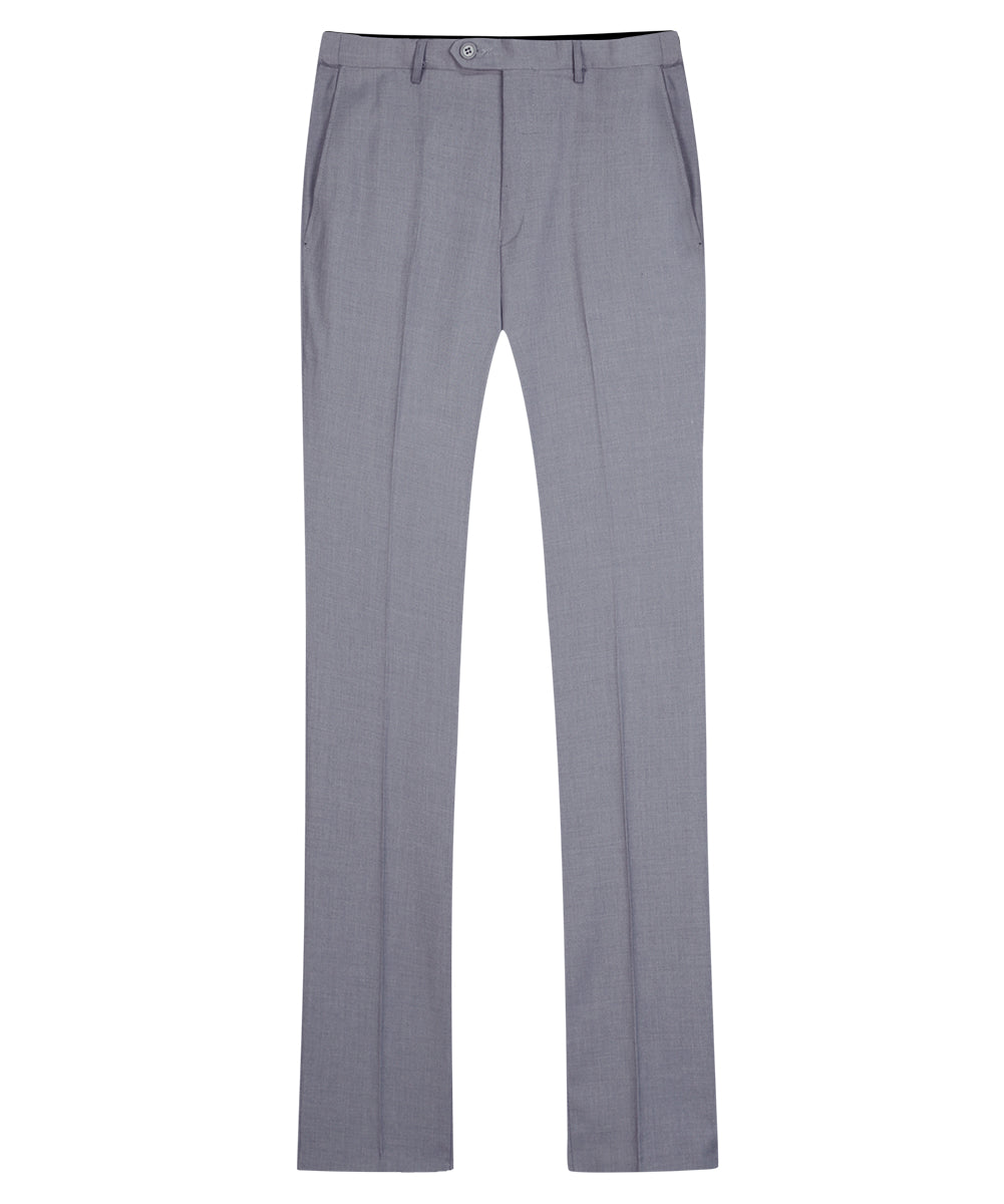 YFFUSHI Men's Slim Fit 3 Piece Suit One Button Suits Blazer Tux Vest & Trousers Birch Silver