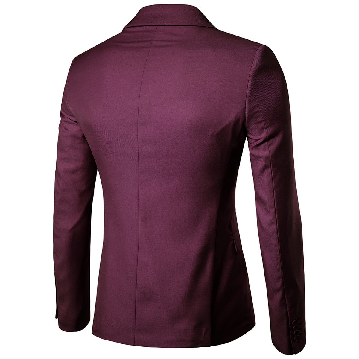 Men`s Red Slim Fit Casual Blazer