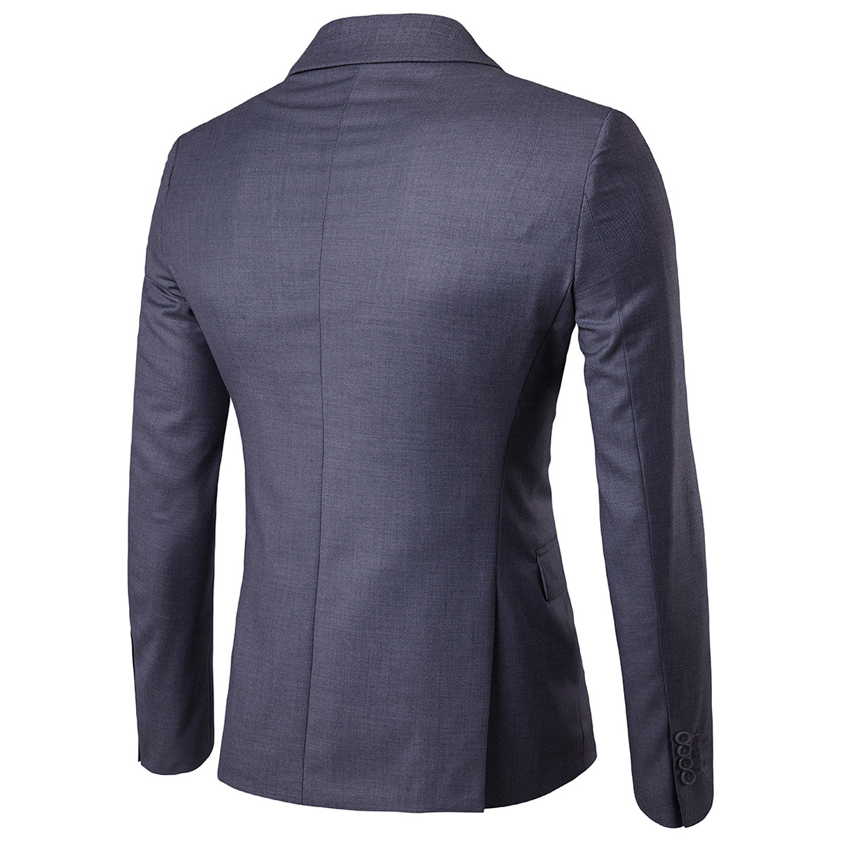 Mens Dark Grey Slim Fit Casual Blazer