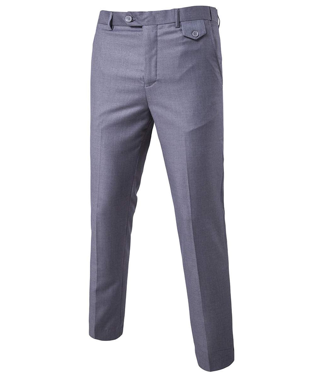 Mens Light Grey 2 Piece Slim Fit One Button Suits