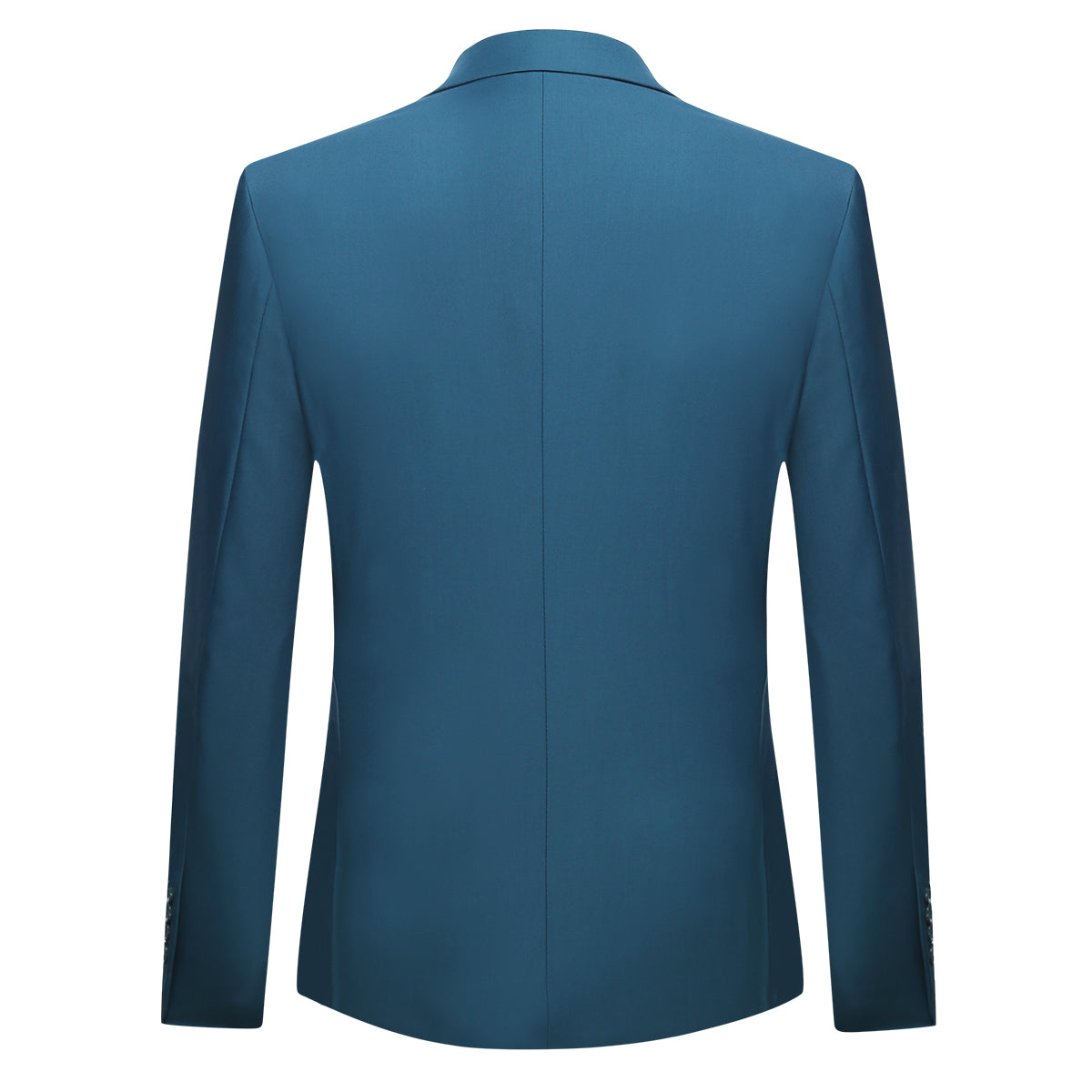 3-Piece Slim Fit Classic Casual RoyalBlue Suit