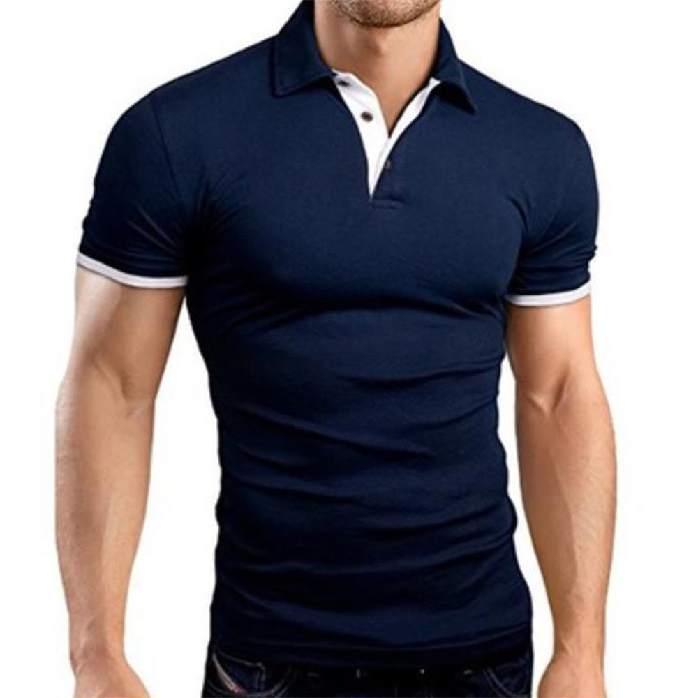 YFFUSHI Mens Summer Essential Polos Short Sleeve Classic Short Sleeve Polo Shirt 3 Colors