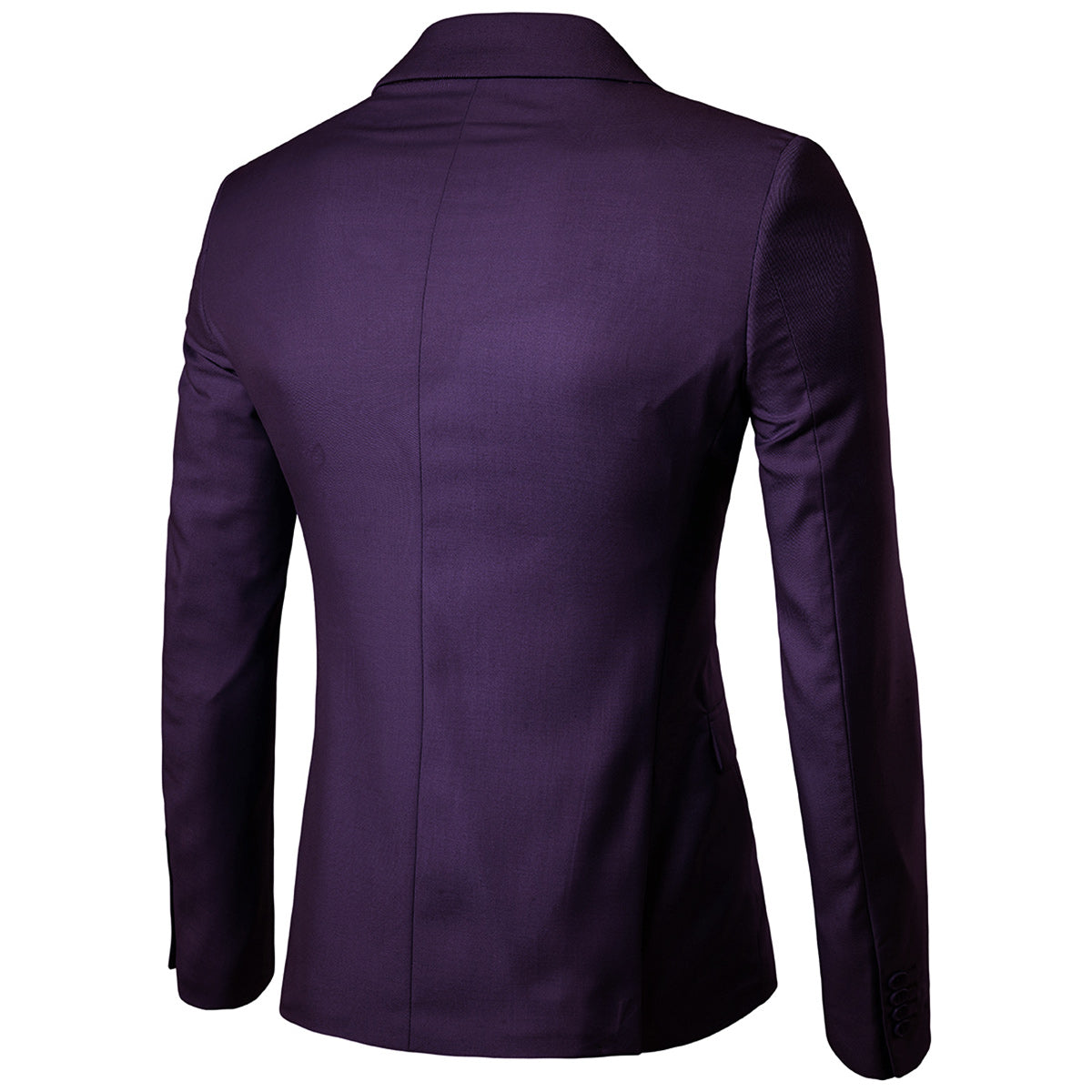 Men`s Purple Slim Fit Casual Blazer