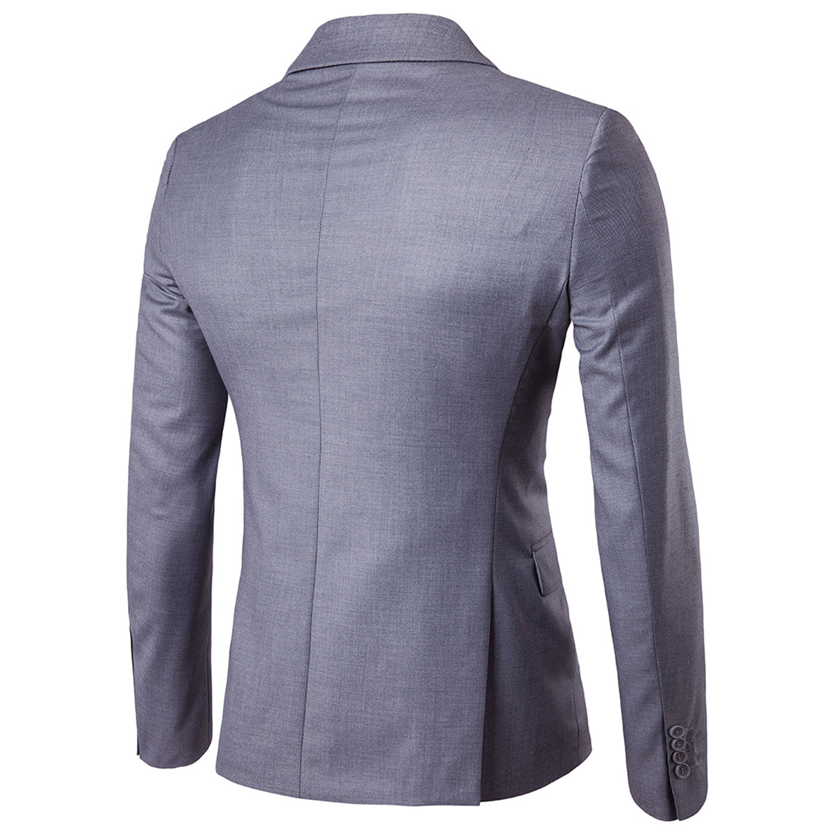 Mens Grey Slim Fit Casual Blazer