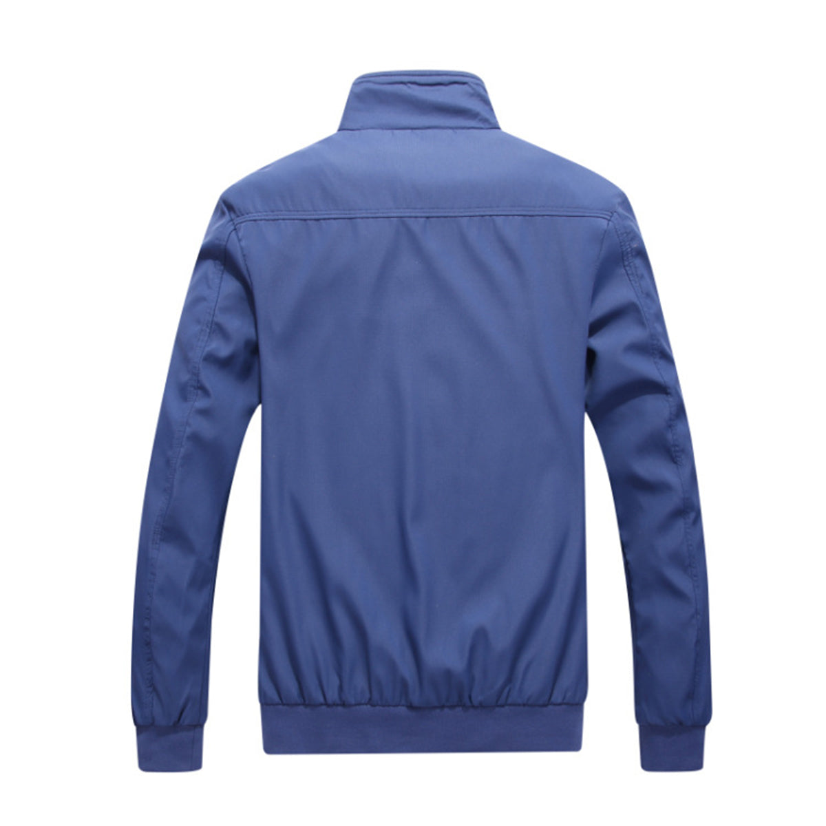 YFFUSHI Mens Casual Jacket Lightweight Outdoor Zipper Softshell Windbreaker Jacket Light Blue